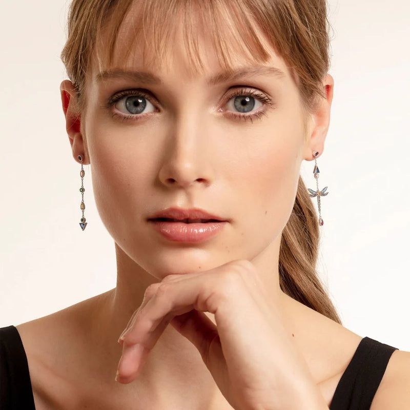 Thomas Sabo 耳环 蜻蜓 银色 TH2033