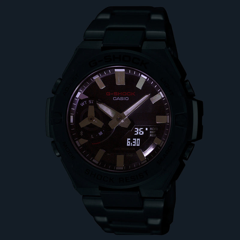 G-Shock 太阳能不锈钢手表 GSTB500D-1A