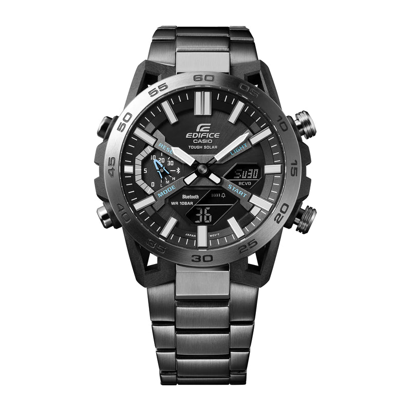 Casio edifice bluetooth black shop
