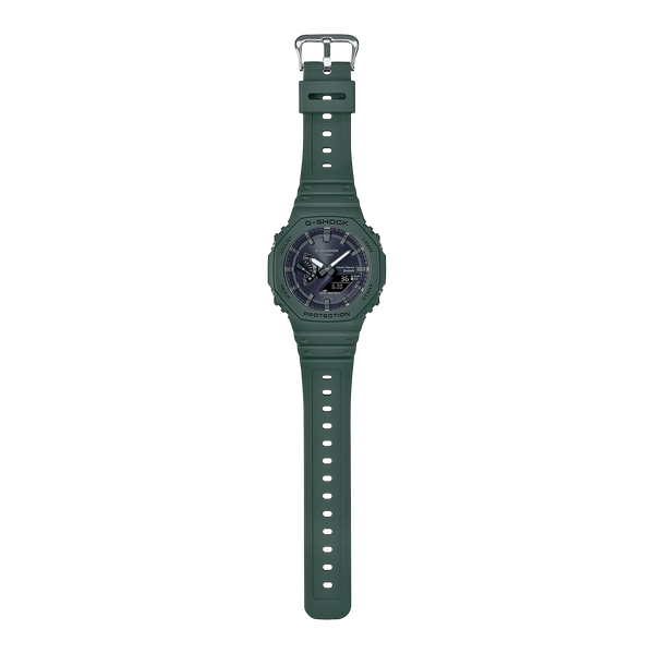 G-Shock CasioOak GAB2100-3A Green Watch with Smartphone Link and Tough Solar