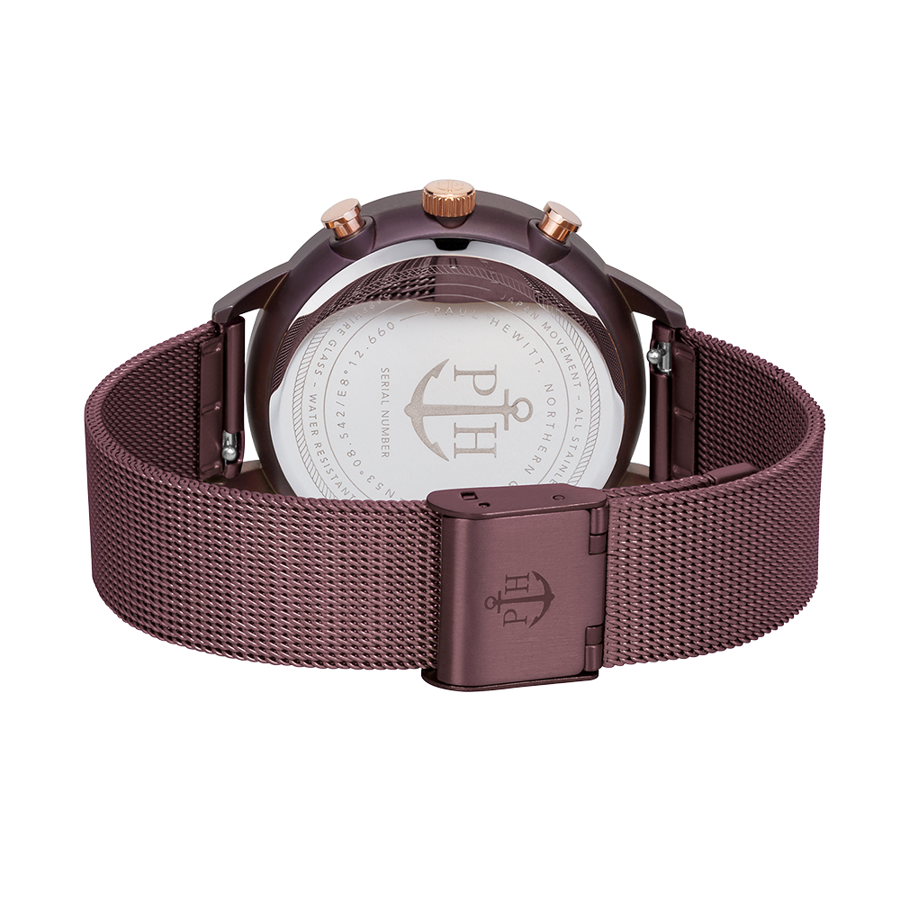 Paul Hewitt Everpulse Dark Mauve Watch
