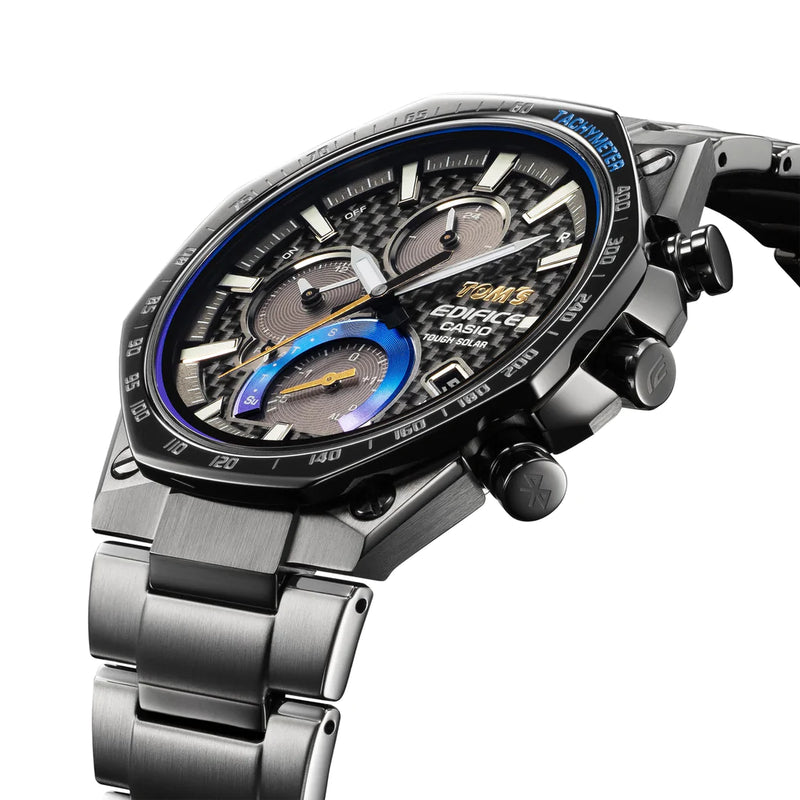 Casio Edifice Limited Edition Black Dial EQB1100TMS 1A Watch Direct