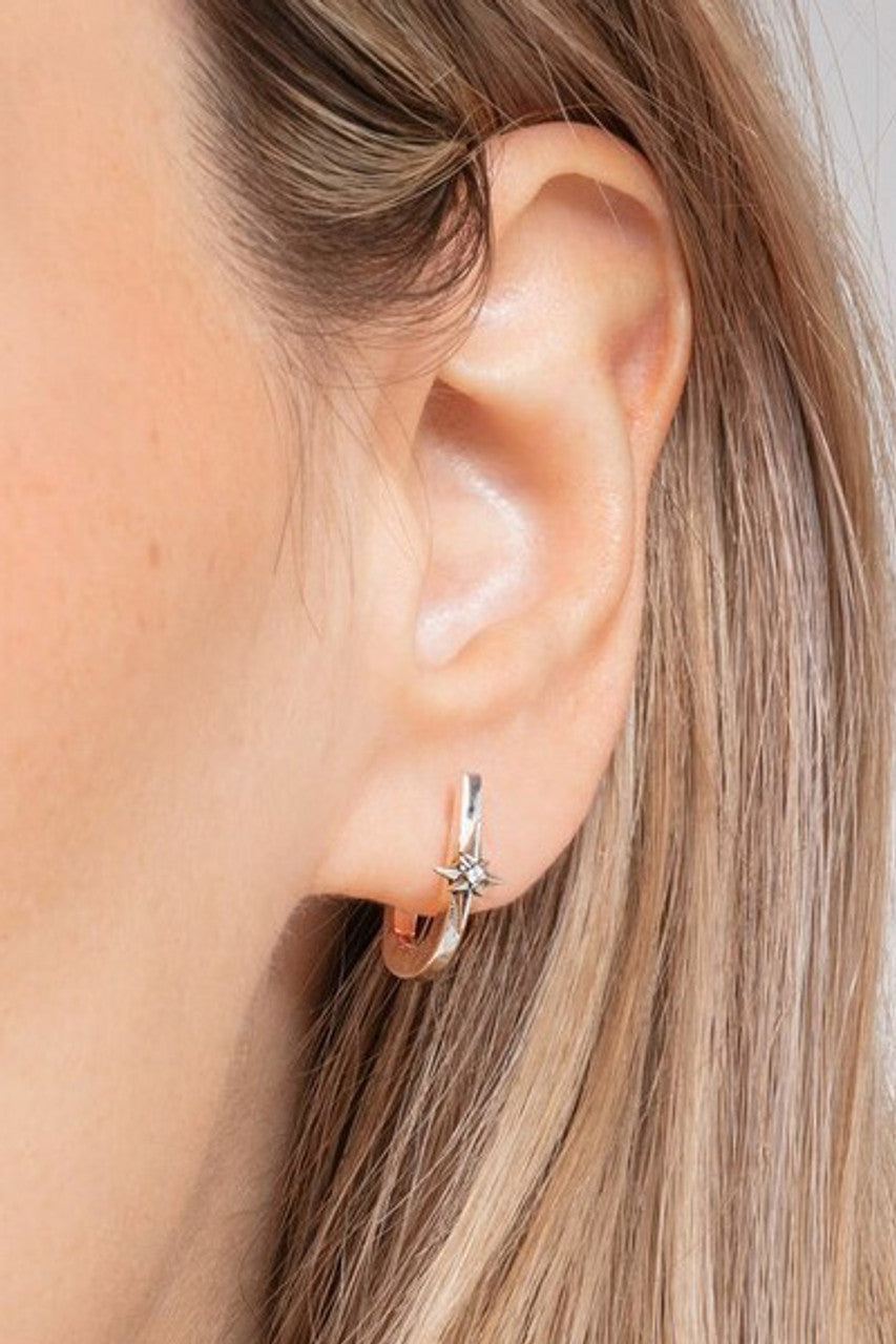 Thomas Sabo Hoop Earrings Star TCR654