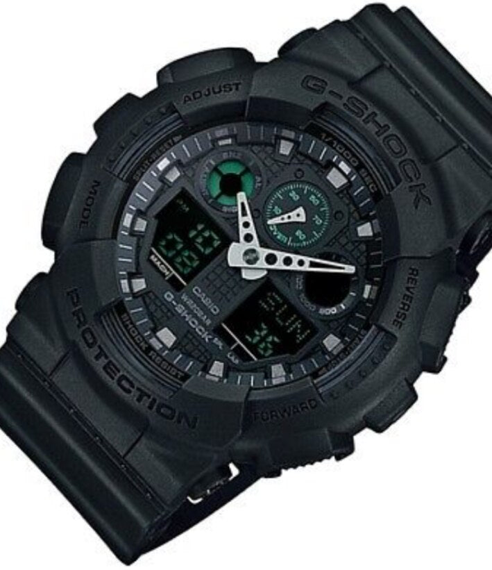 卡西欧 G-Shock GA100MB-1A 模拟数字男式手表