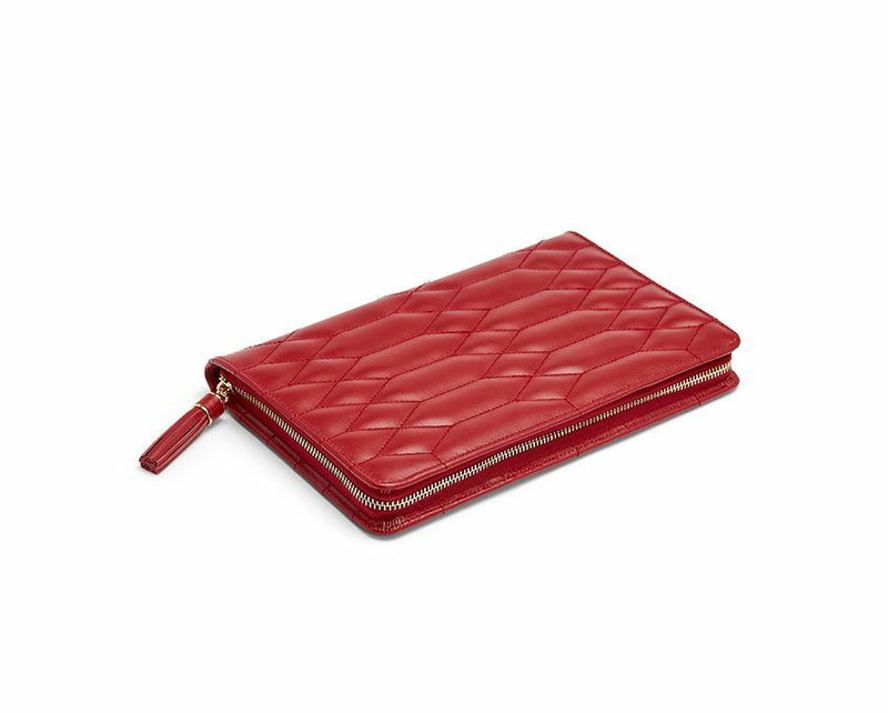 Wolf Caroline Large Jewellery Portfolio Red 324072