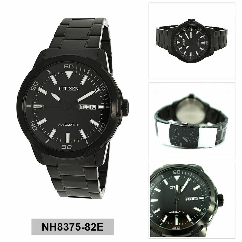 Citizen Analog Business Mechanical Black Mens Watch