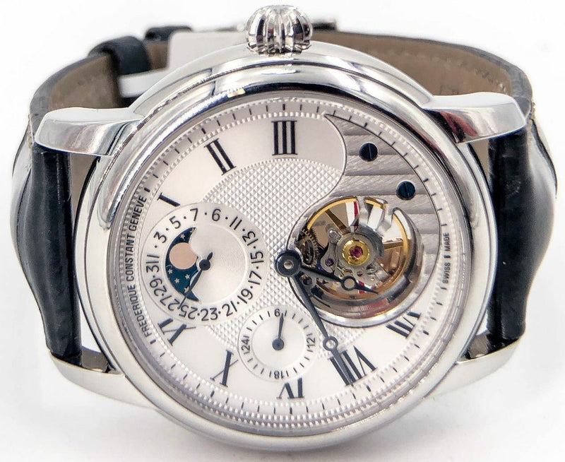 Frederique Constant Heart Beat 银色 Ial 男士手表