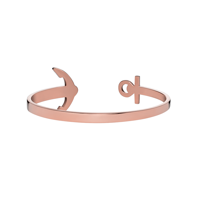 Paul Hewitt Ancuff Rose Gold Bracelet - M