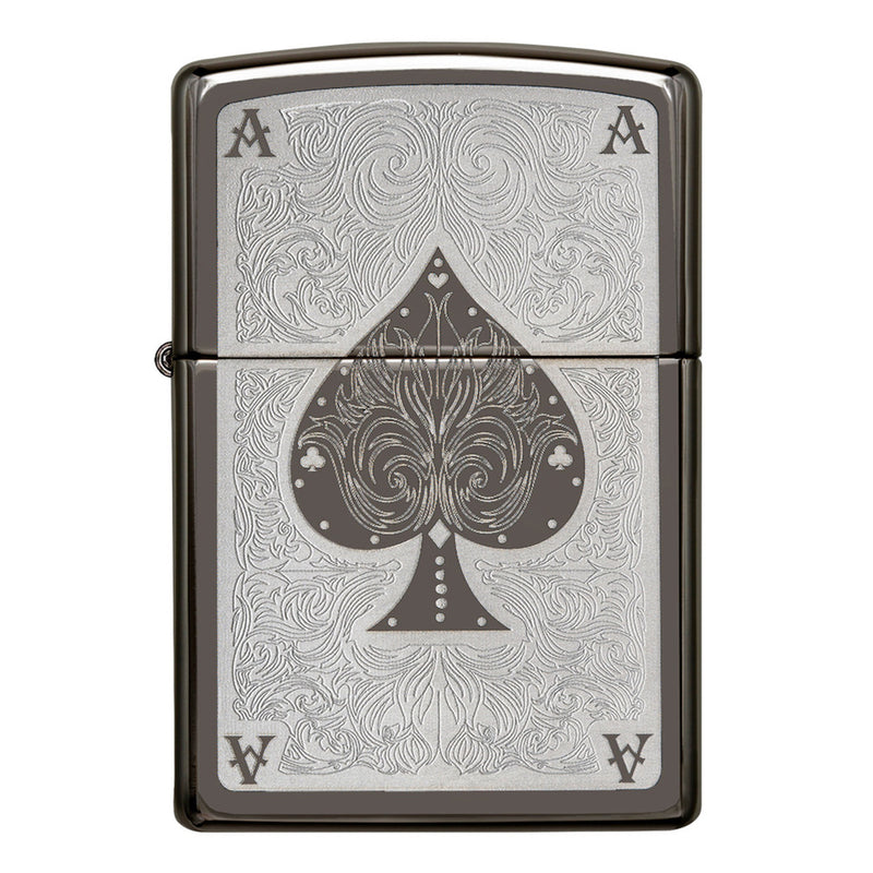 Zippo 28323 Lucky Ace 黑冰打火机