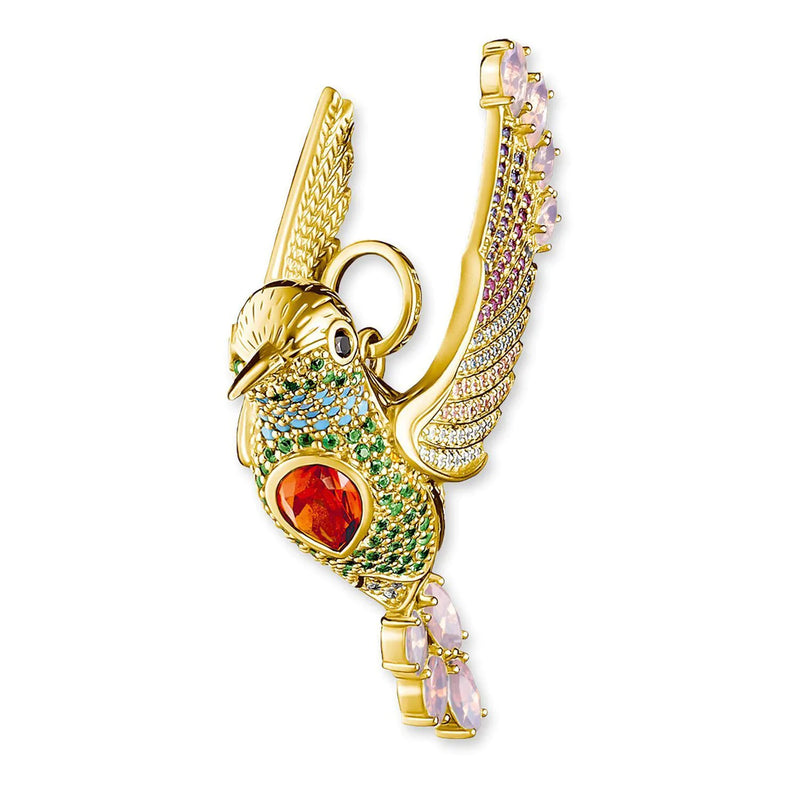 Thomas Sabo Pendant Colourful Hummingbird Gold