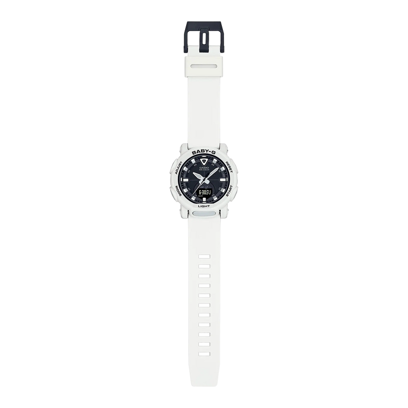 Baby-G Digital Analog White Resin Band Watch BGA310-7A2