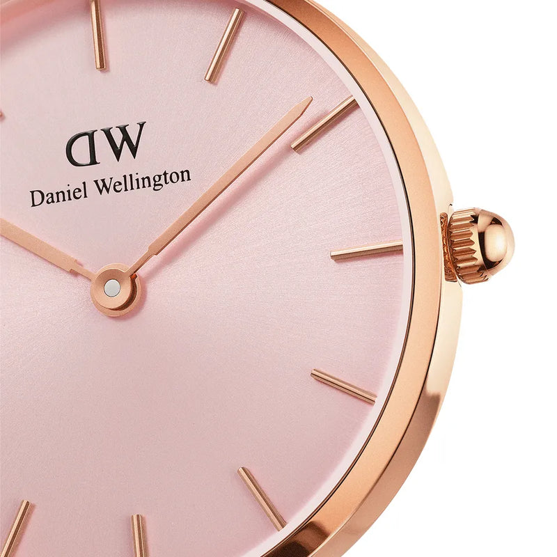 Daniel Wellington 粉色 Melrose 女式手表 DW00100368