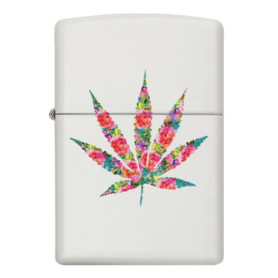 Zippo 花卉杂草设计打火机 99730 