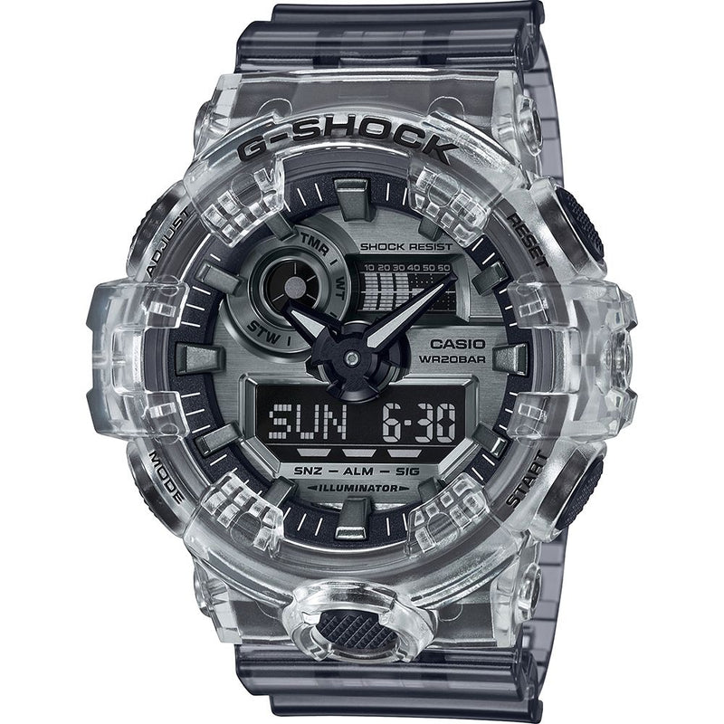 G-Shock Transparent Digital Analog Mens Watch GA700SK-1A