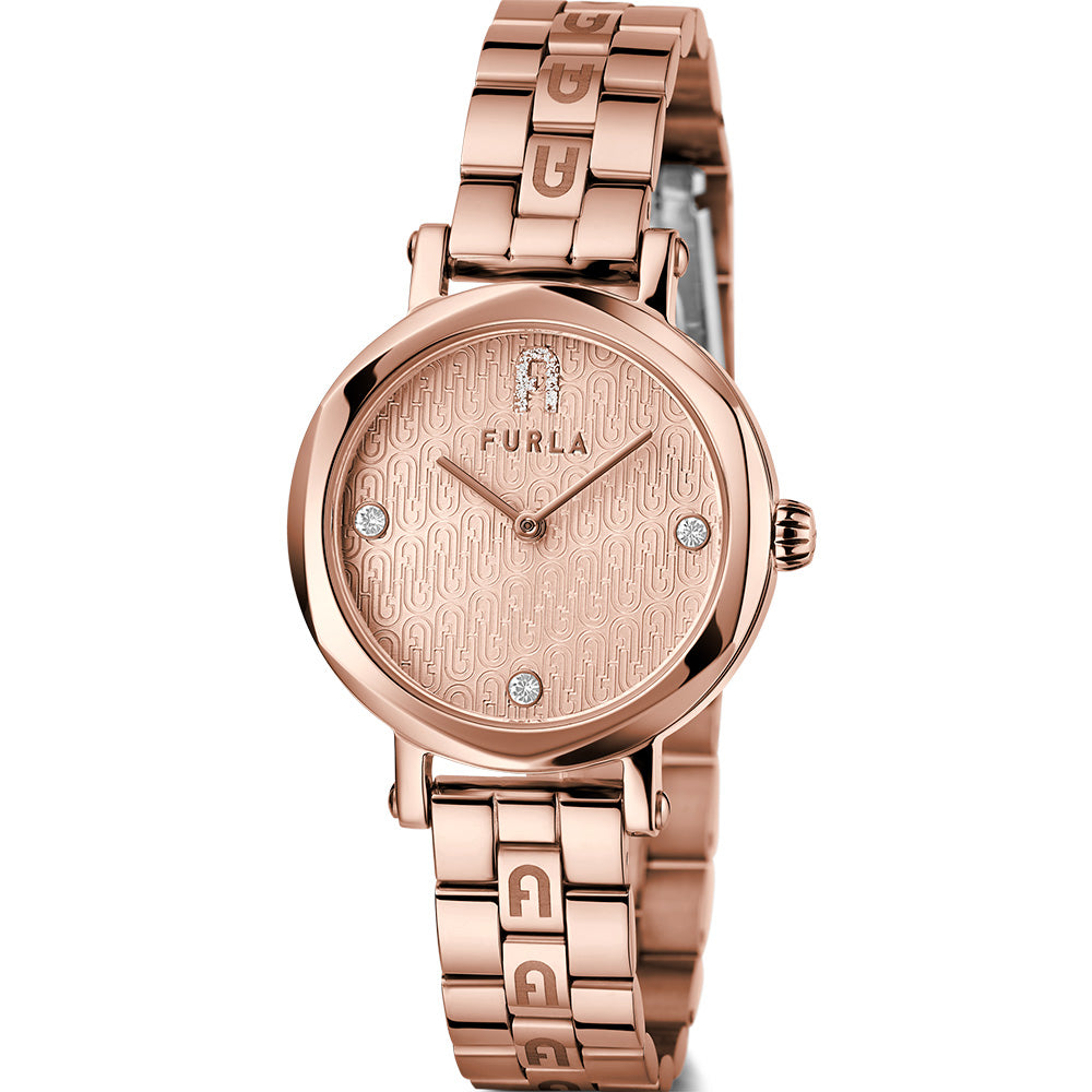 Furla Heritage Petite Rose Gold Womens Watch WW00033002L3 Watch Direct