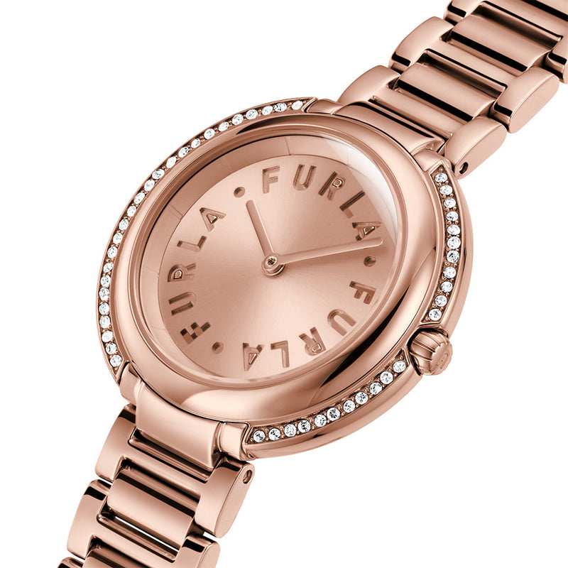 Furla Heritage Icon Rose Gold Womens Watch WW00032009L3