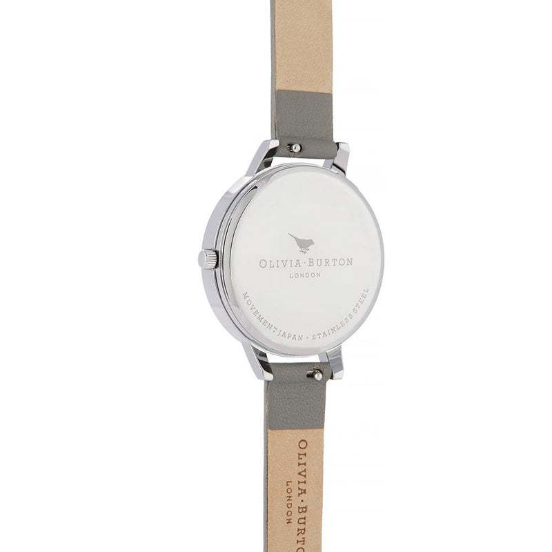 Olivia Burton Lace Detail Silver Watch - Silver