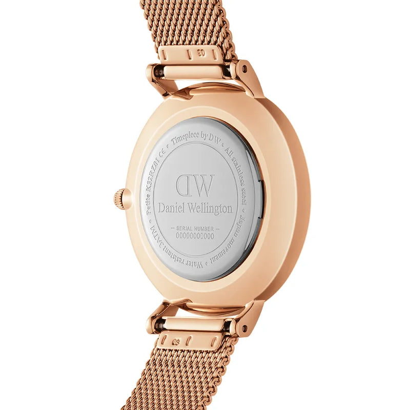 Daniel Wellington 粉色 Melrose 女式手表 DW00100368