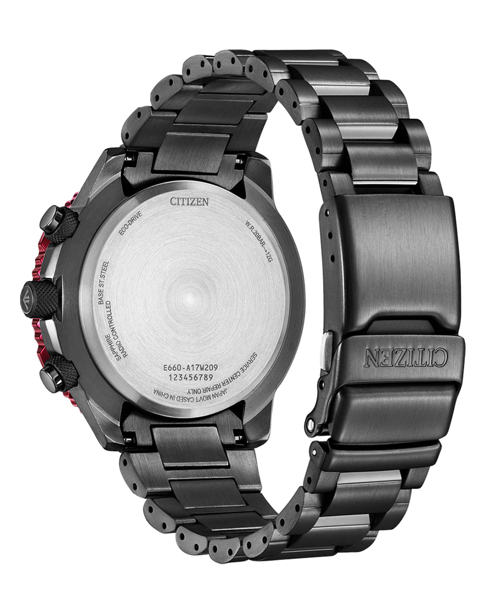 Citizen Promaster Eco Drive Black Dial Mens Watch CB5009 55E Watch Direct