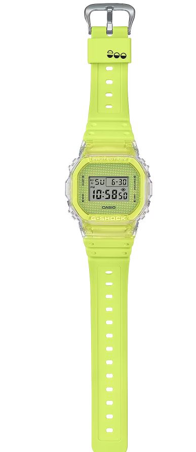 G-Shock Yellow Resin Band Watch DW5600GL-9D