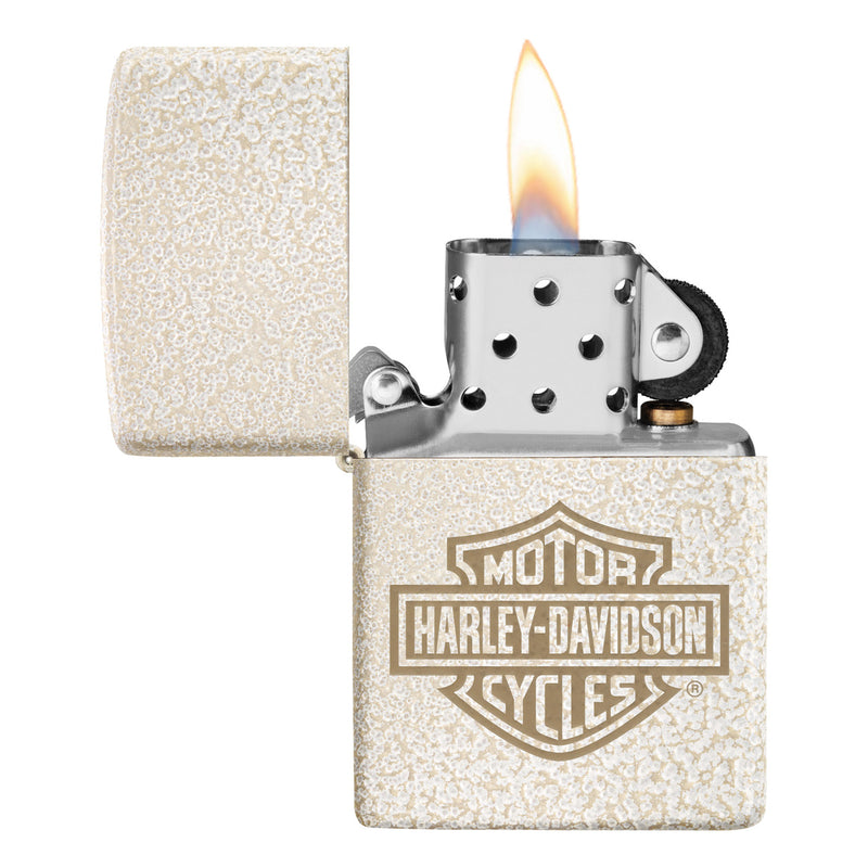 Zippo 哈雷戴维森水星激光雕刻打火机 99467 