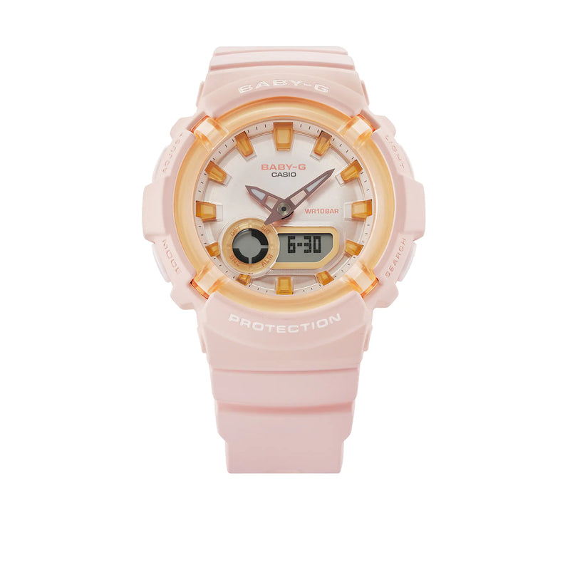 Baby-G Digital Analog Pink Resin Band Watch BGA280SW-4A