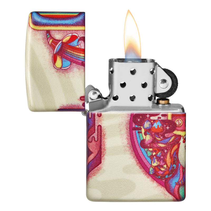 Zippo 迷幻设计打火机