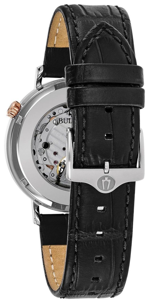 Bulova Classic Automatic Grey Dial Mens Watch