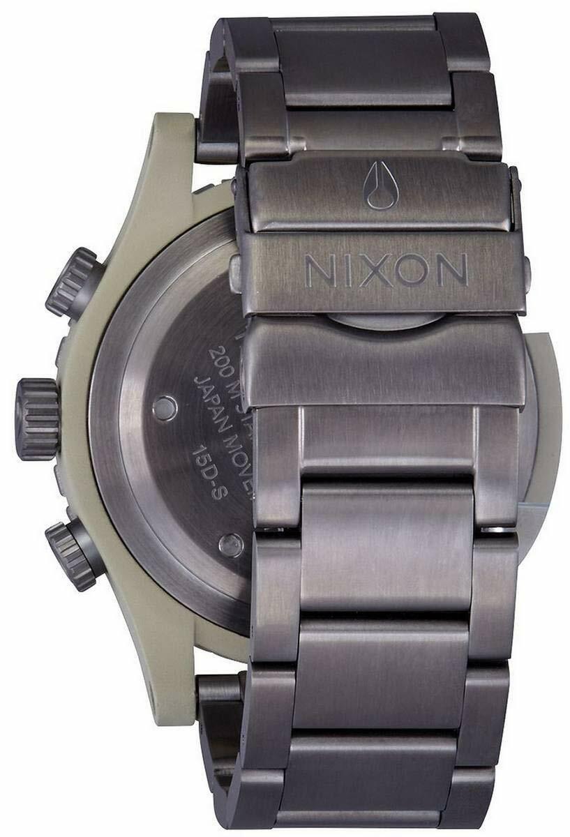 Nixon 48-20 Chrono Quartz 200M A486-2220-00 Mens Watch