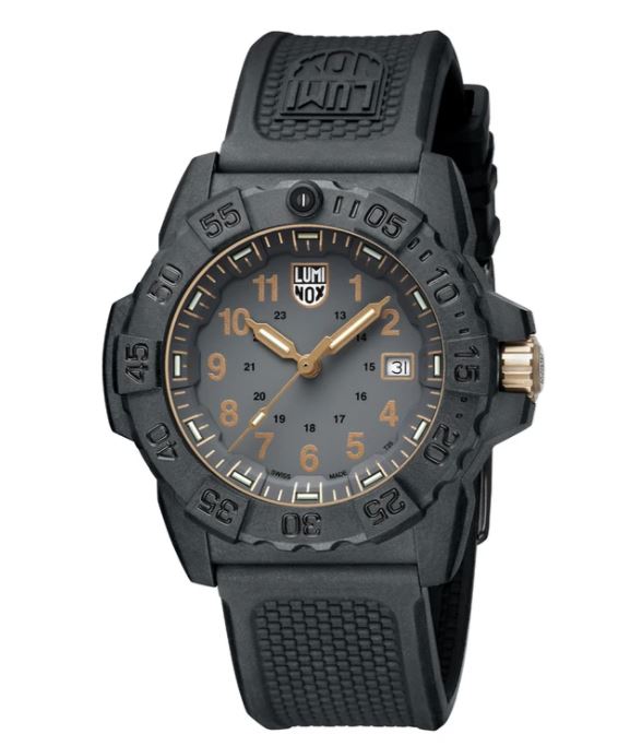 Luminox XS.3508.GOLD 海军海豹突击队军用潜水表