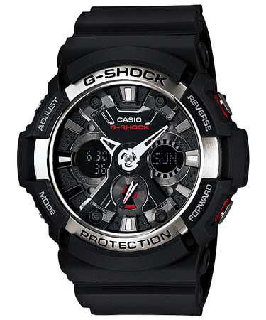 Casio G-Shock Analogue and Digital Watch GA200-1A