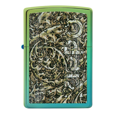 Zippo Colour Logo Teal Lighter