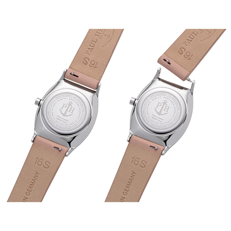 Paul Hewitt Modern Edge Silver Sunray Nude Watch