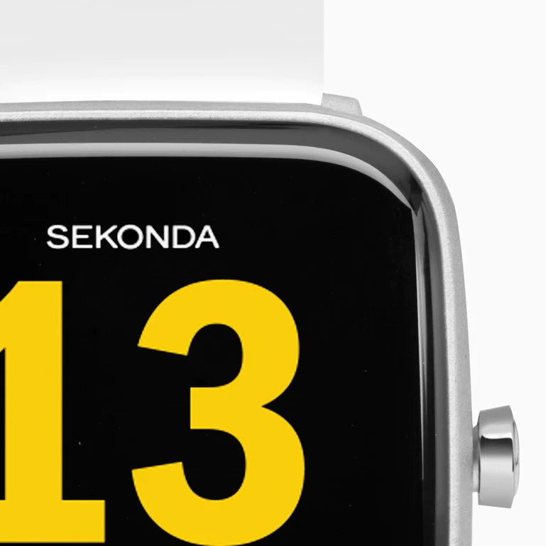 Digital watch face displaying the number 13 and the brand name Sekonda.