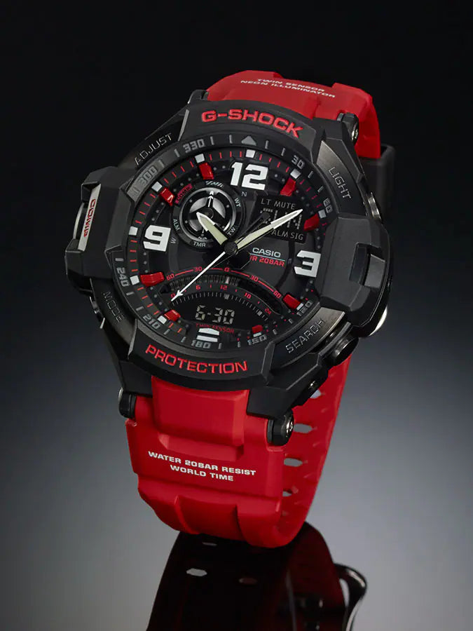 G shock ga 1000 aviator watch hotsell