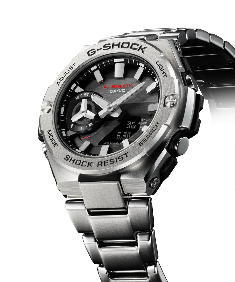 G-Shock Solar Stainless Steel Watch GSTB500D-1A