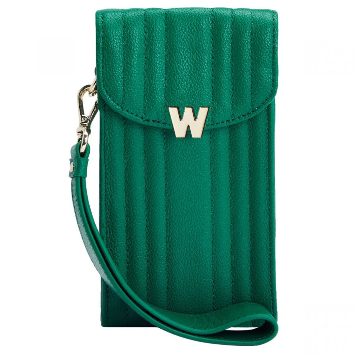 Wolf Mimi Phone Case with Wristlet and Lanyard