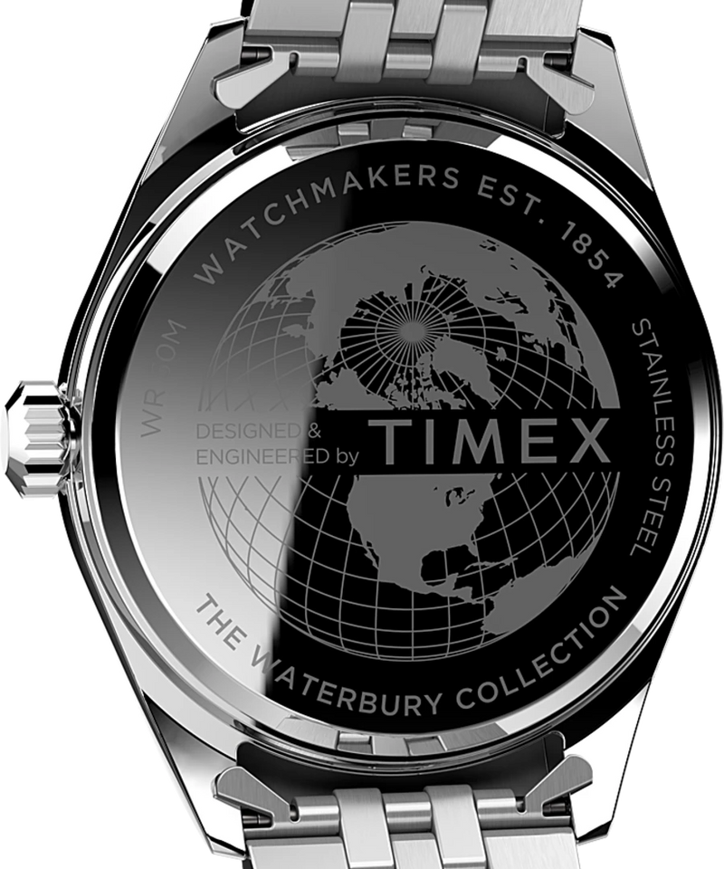 Timex Legacy 41 毫米不锈钢表带手表 TW2V17900