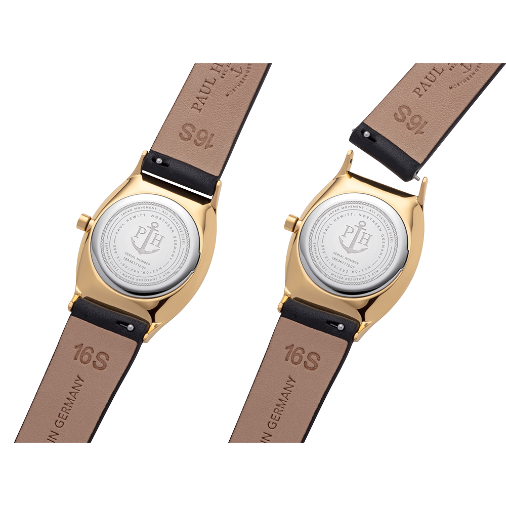 Paul Hewitt Modern Edge Black Sunray Watch