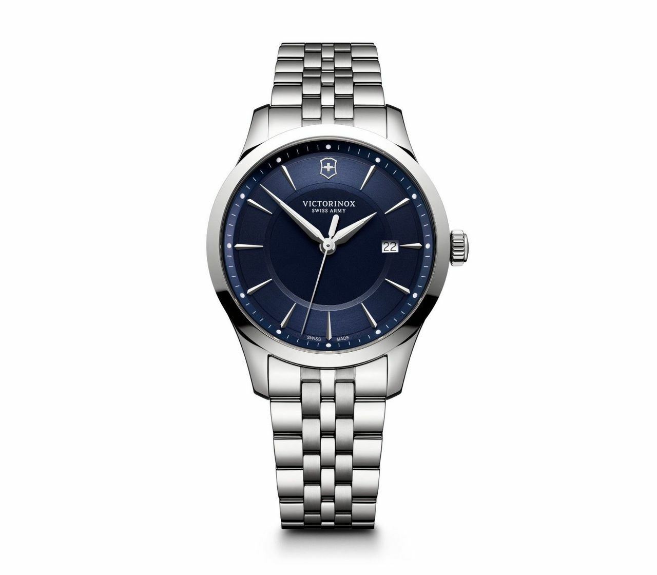 Victorinox Alliance Blue Dial Stainless Steel 241802.1 Mens Watch