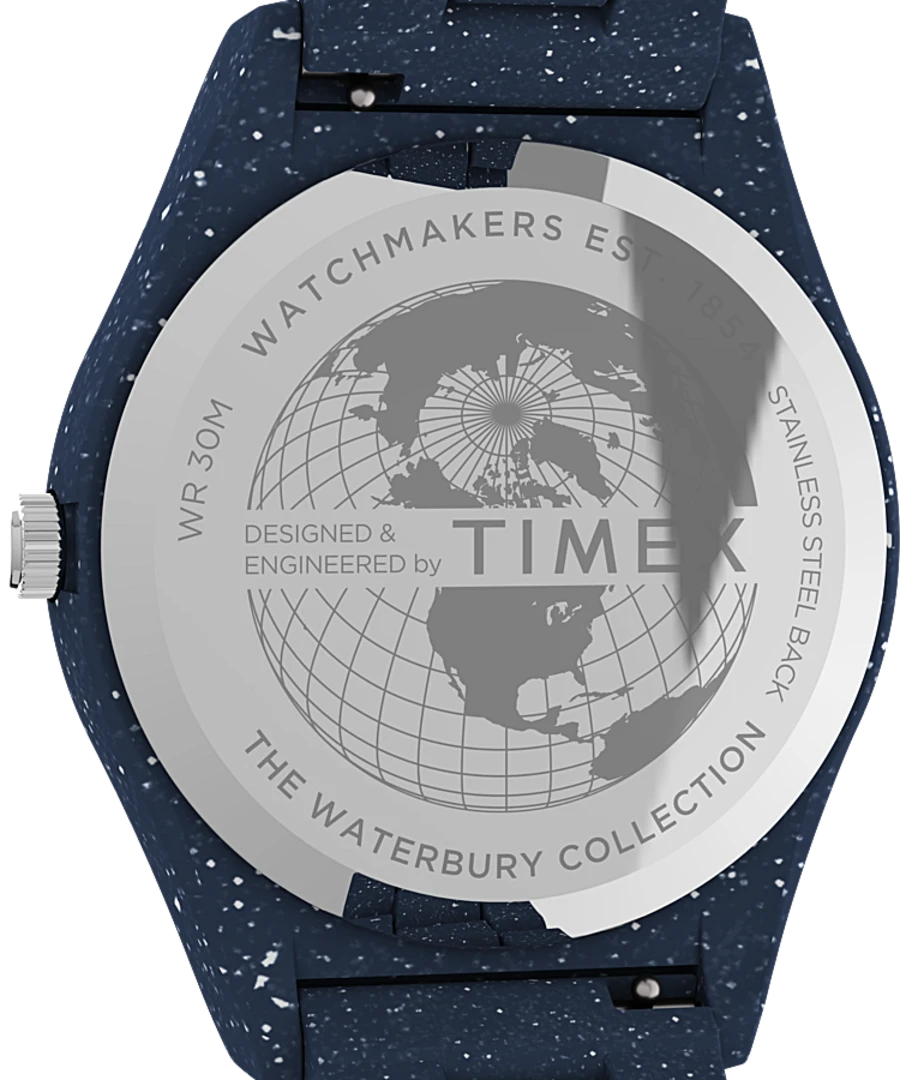 Timex Waterbury Ocean Recycled Plastic Bracelet Watch TW2V37400