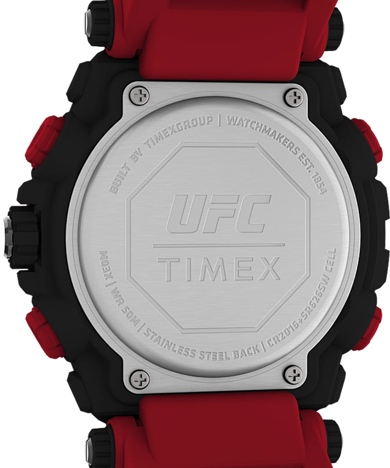 Timex UFC Impact 50 毫米树脂表带手表 TW5M53000