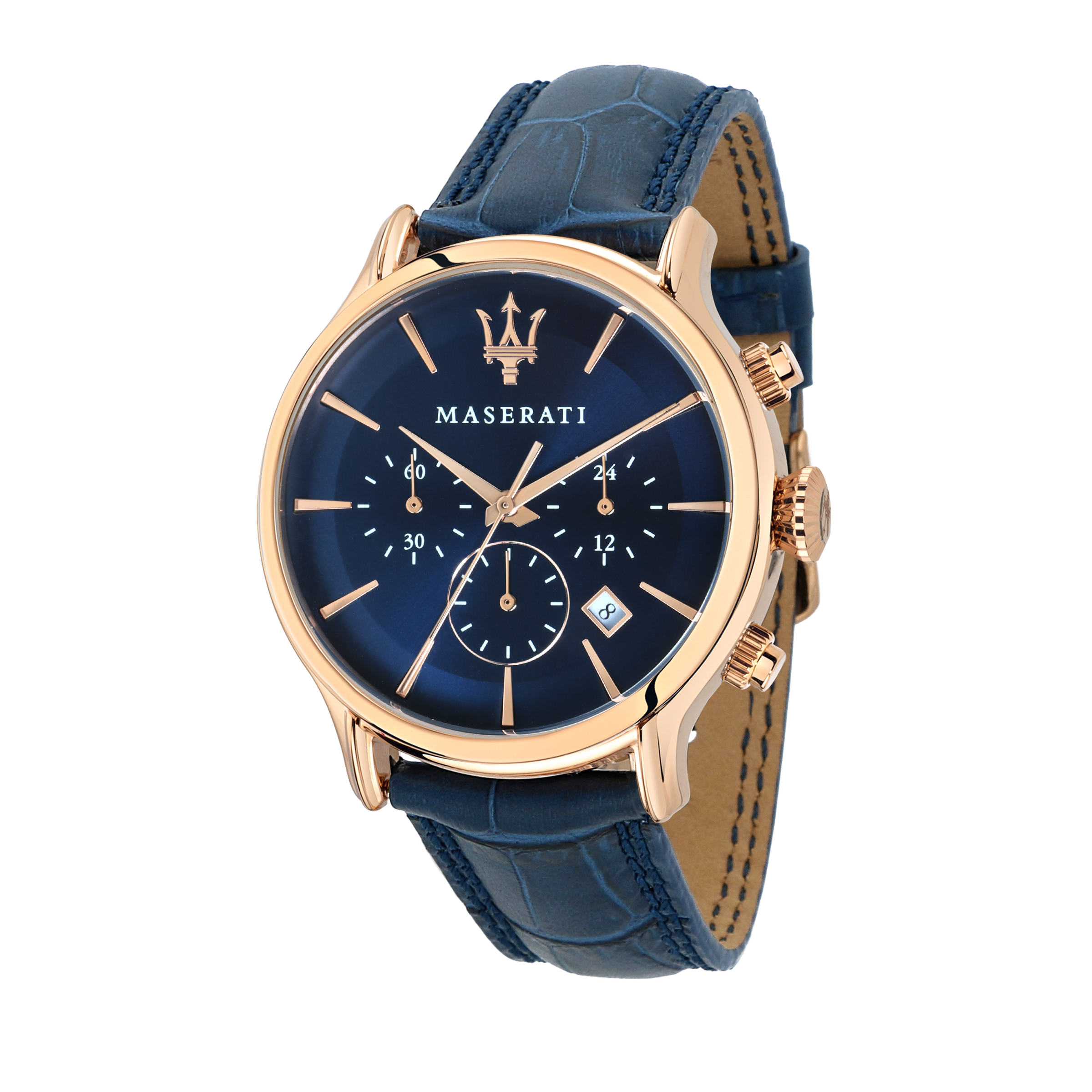 EPOCA 42mm Deep Blue Watch