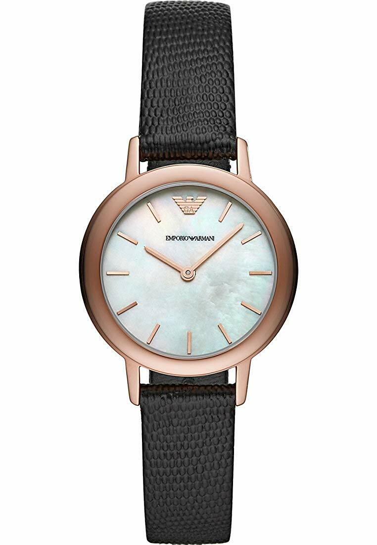 Emporio Armani Women's Elegant Stainless Steel Watch Set AR80020