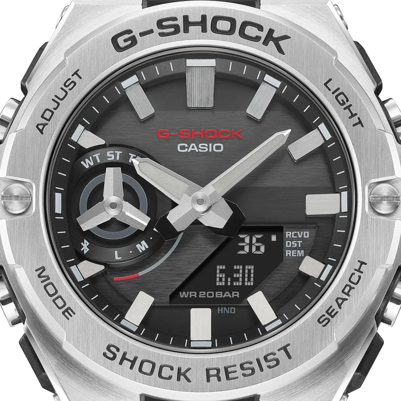 G-Shock Solar Stainless Steel Watch GSTB500D-1A