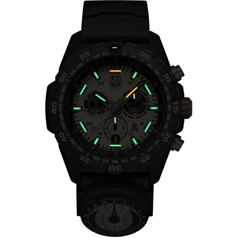 Luminox Bear Grylls 黄色表盘黑色表带手表 XB.3745