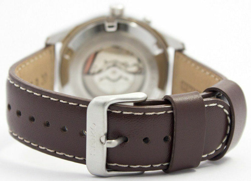 Seiko Kinetic Beige Dial 100M Ska723 Mens Watch