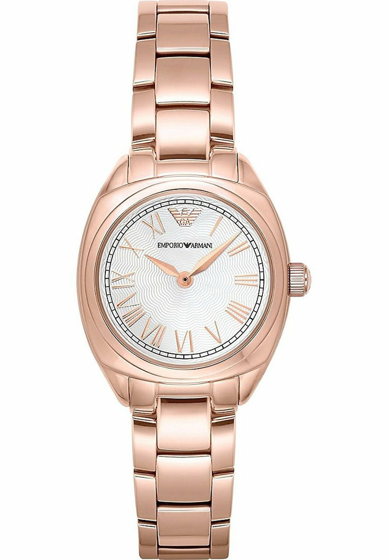 Emporio Armani Rose Gold Plated Bracelet Womens Watch