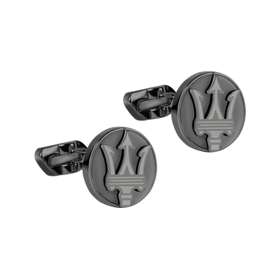 Maserati Hematite Gunmetal Cufflinks