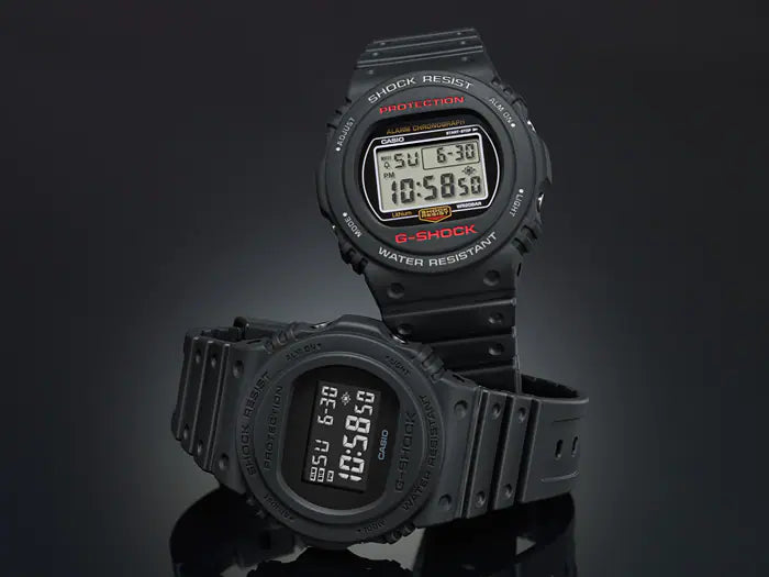 G-Shock Digital Black Resin Band Watch DW5750E-1D